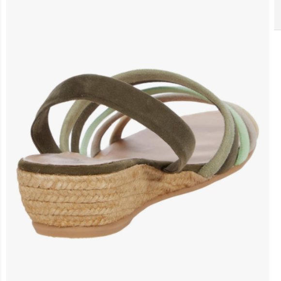 New! Eric Michael Elva Sandals Women's Size 37 US 6.5-7 - Picture 5 of 16